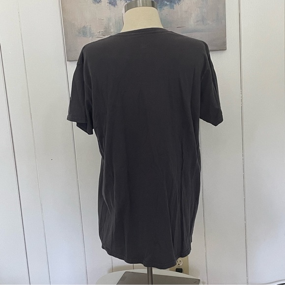 $10 SALE Dark Gray Hanes/Disney Graphic Tee Wicked Queen Shirt 100% Cotton - Picture 3 of 5